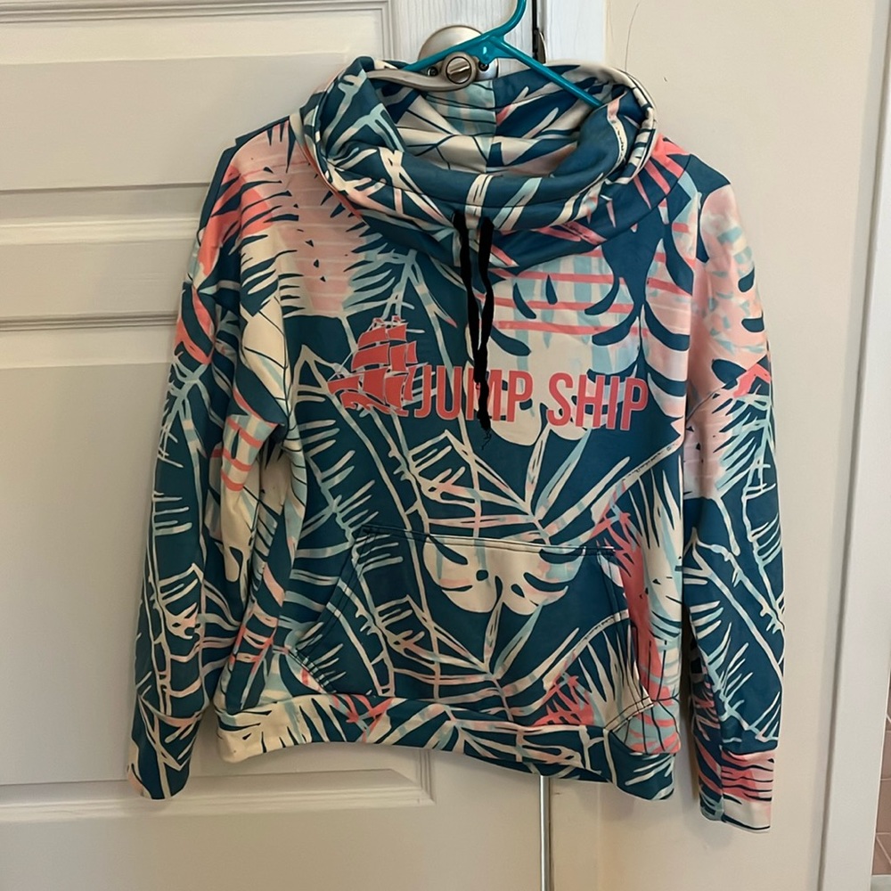 Cowl neck sweatshirt